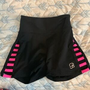 Bombshell neon pink shorts